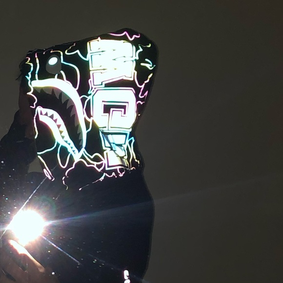 Reflective Bape Hoodie - Picture 2 of 2